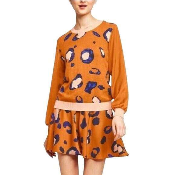 Phillip Lim X Target Unique Mixed Media Animal Print Crewneck Sweater Size XS - Picture 1 of 11